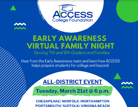 Early Awareness Virtual Family Night